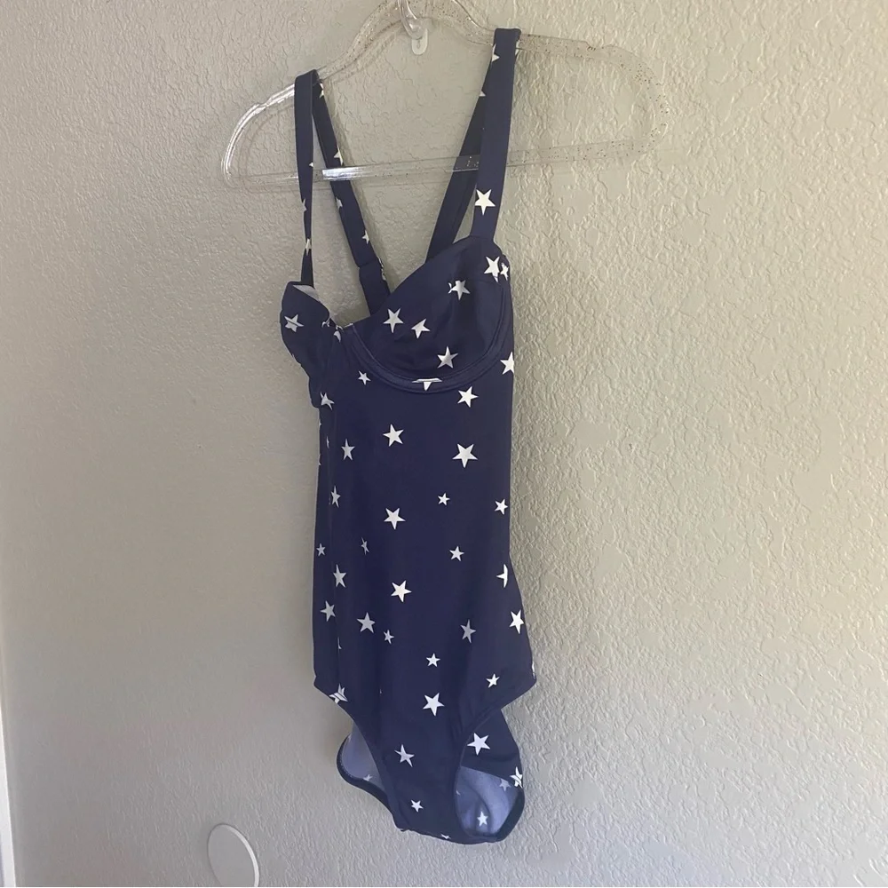 Pret-a-Surf x J.Crew Star Print One Piece Swimsuit
